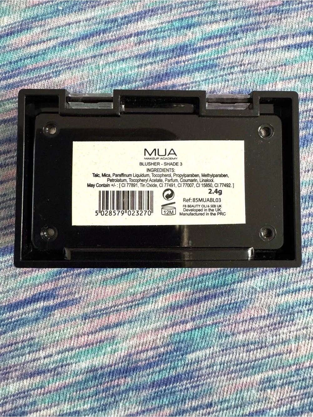 MUA-Makeup Academy Blusher Deep Dusty Rose 2.4g